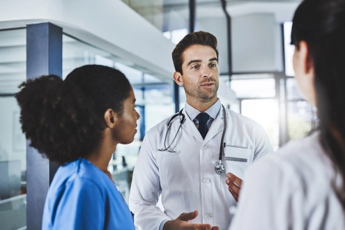 Caregiver and Patient